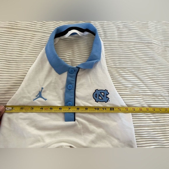 air jordan north carolina Tar Heels Cropped Vneck Halter Top Women’s Medium Y2K - Picture 5 of 7
